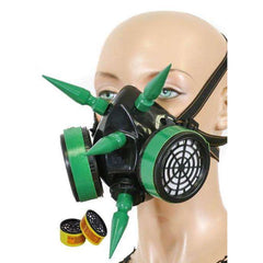 Large Spiked Gas Mask