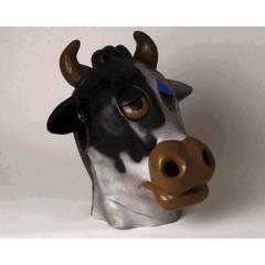 Cow Overhead Adult Latex Mask