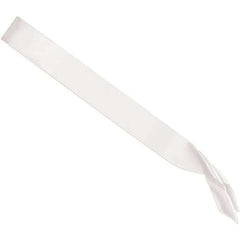 White Satin Sash