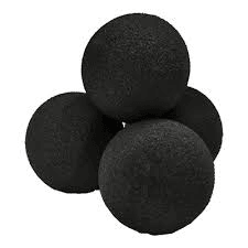 Ultra Soft (1.5 Inch, Black, 4 Balls) by Goshman