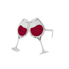 Red Wine Glass Eyeglasses