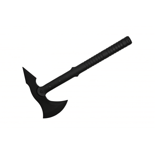 15.5" Black Rubber Training Tomahawk Axe