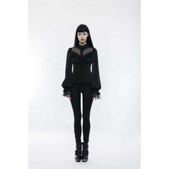 Black Lolita Long Sleeve Shirt