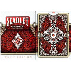 ORNATE WHITE EDITION- SCARLET