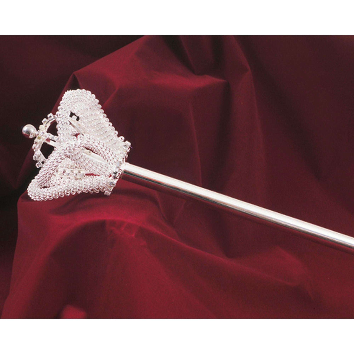 Silver Rhinestone Scepter