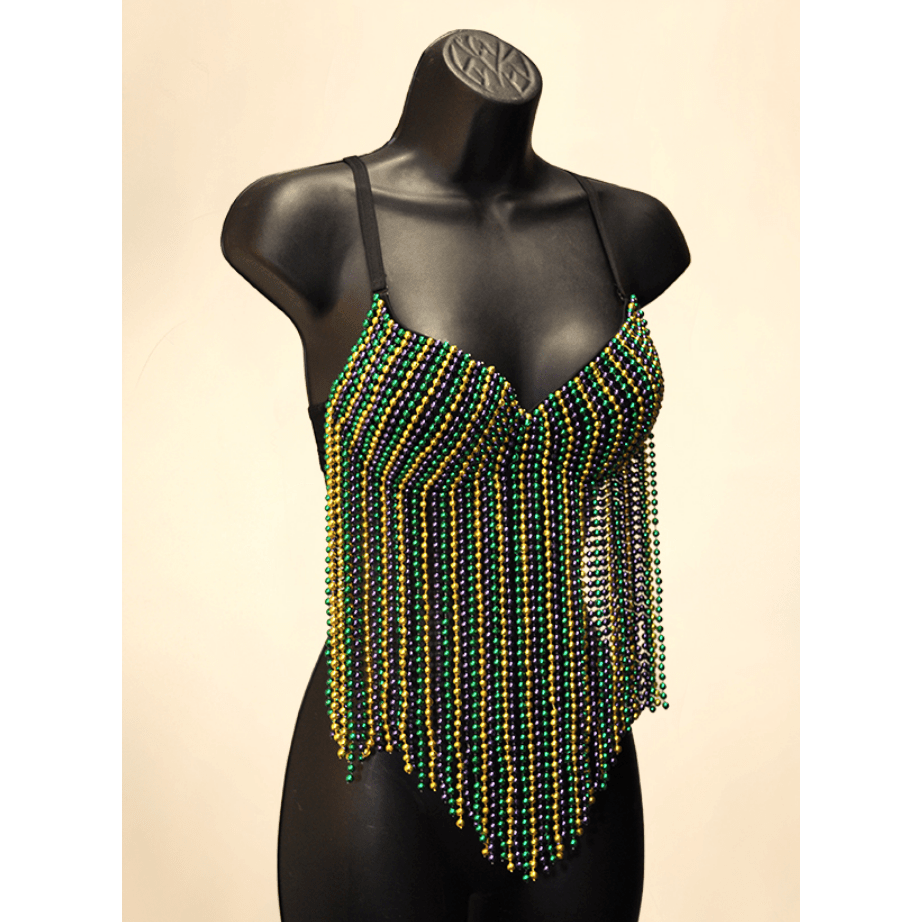 Mardigras Bra w/ Hanging Strands