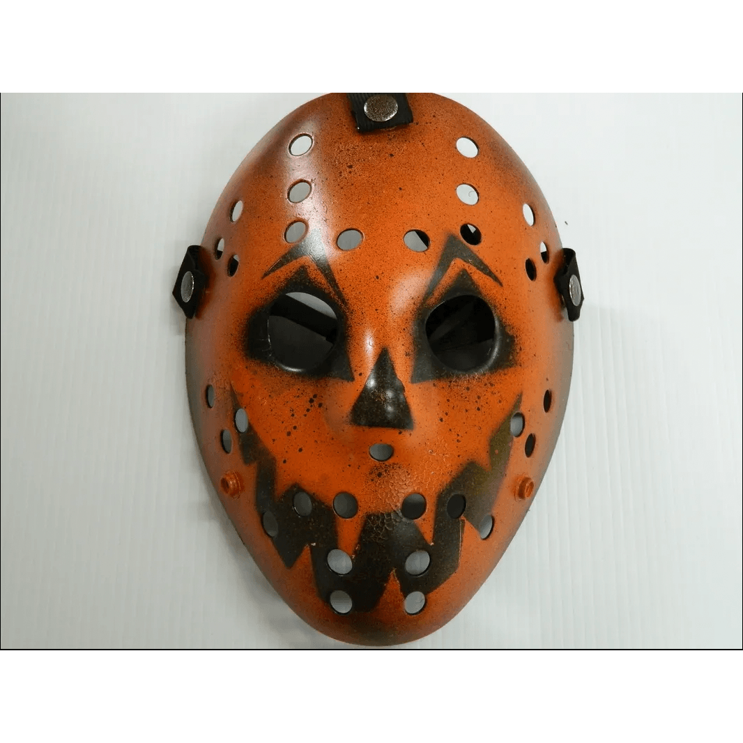 Evil Pumpkin Jason Voorhees Hockey Mask Mod