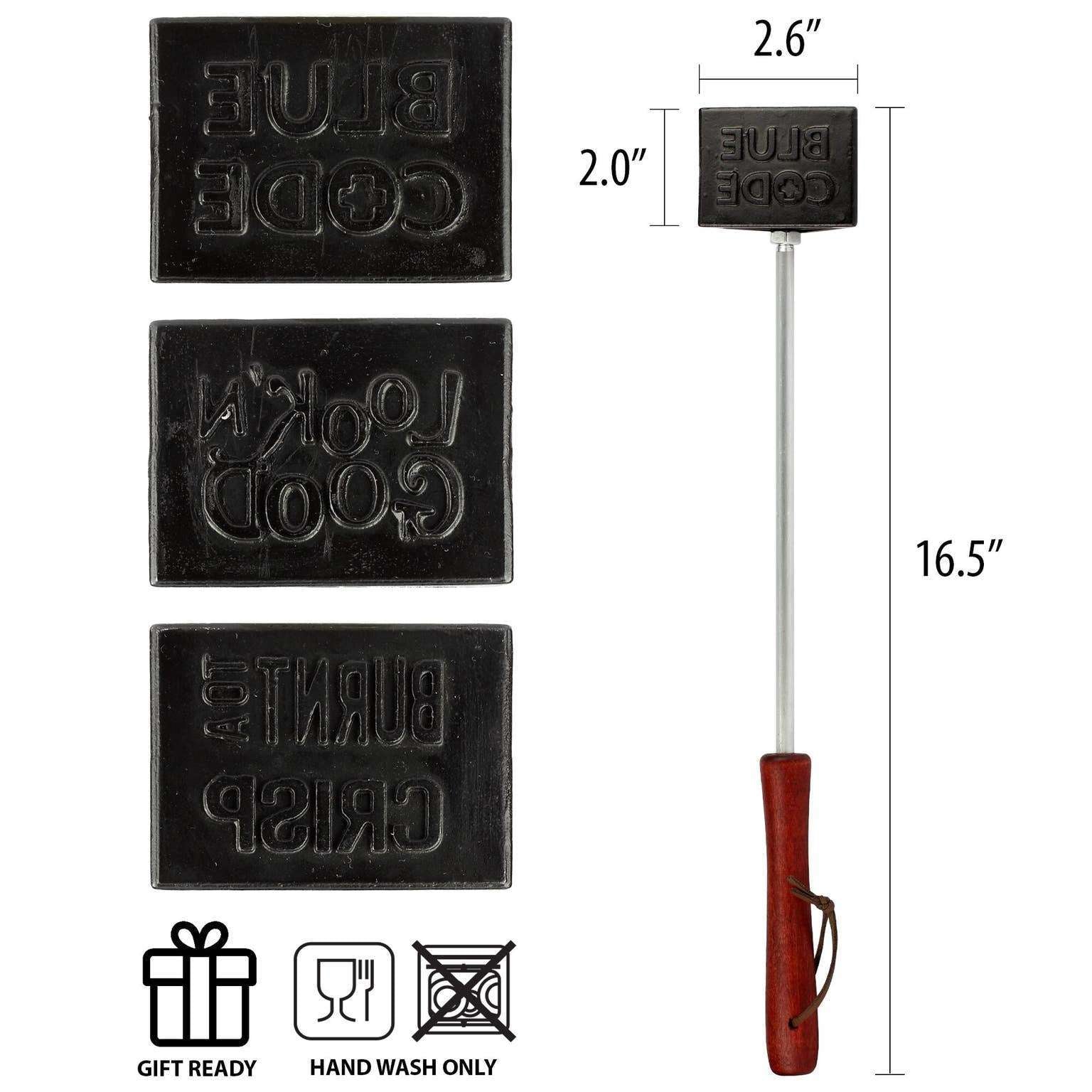 Meat Temperature BBQ Branding Iron