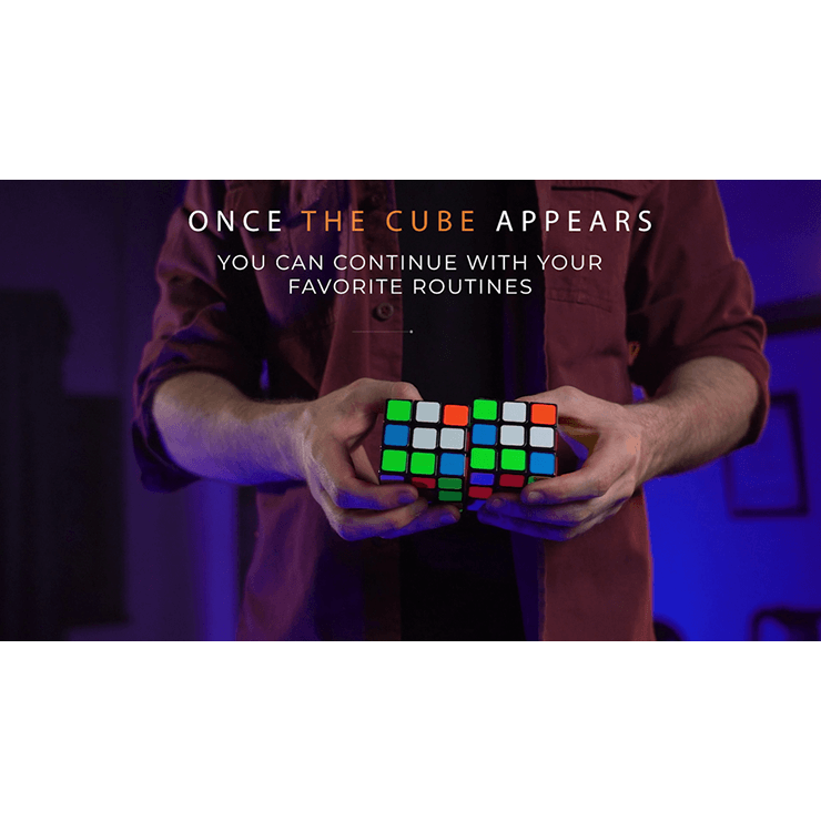 Rubik's Cube 3D Advertising (Gimmicks and Online Instructions) by Henry Evans and Martin Braessas