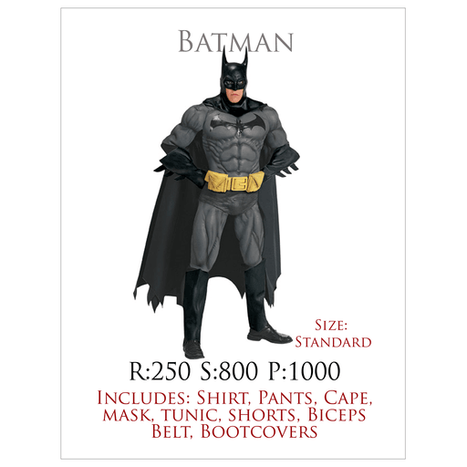 High End Batman Collector's Edition Adult Costume