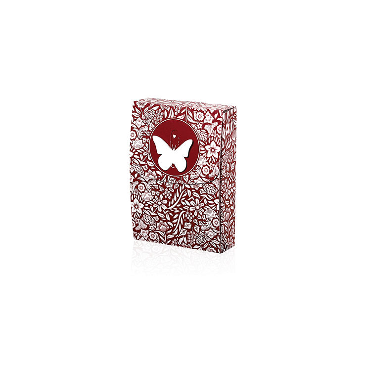 Butterfly Playing Cards Marked (Red) 3rd Edition by Ondrej Psenicka