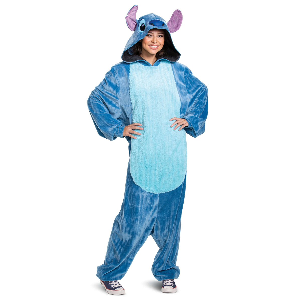 Deluxe Disney Lilo and Sitch Stitch Adult Onesie Costume