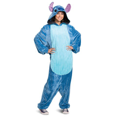 Deluxe Disney Lilo and Sitch Stitch Adult Onesie Costume