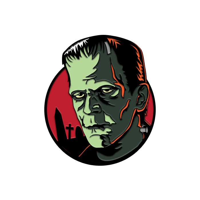 Frankenstein Collectible Enamel Pin