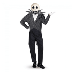 Deluxe Nightmare Before Christmas Jack Skellington Adult Costume