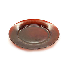 SMASHProps Breakaway Large Dinner Plate - AMBER BROWN translucent - Amber Brown,Translucent