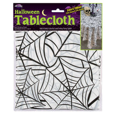 Halloween Themed Spiderweb Pattern Tablecloths