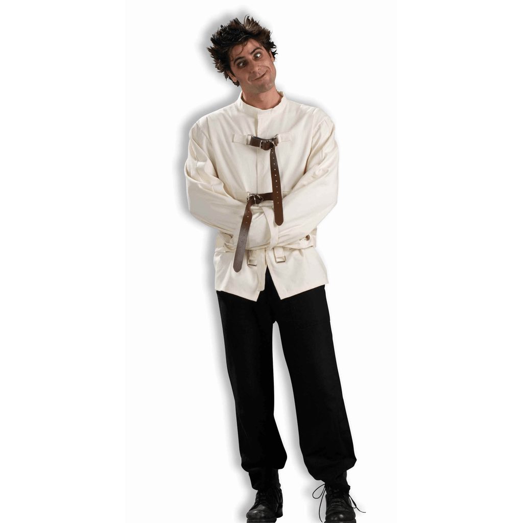 White Canvas Adult Straight Jacket