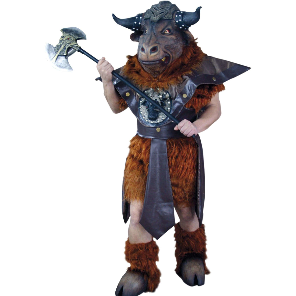 Premium Minotaur Adult Costume & Full Mask