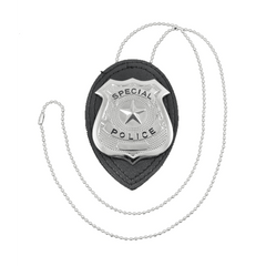 Police Badge on Chain