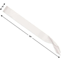 White Satin Sash