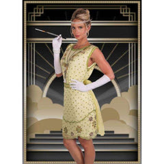 Light Green Flapper Dress