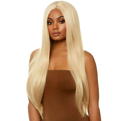 33" Long Straight Synthetic Wig