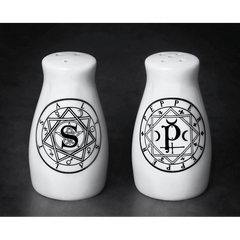 S & P Alchemist Salt & Pepper Shaker Set