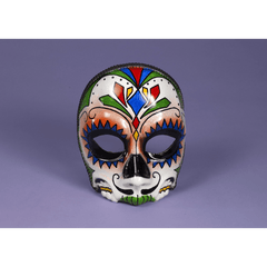 Multicolor Day of The Dead Men's Mask