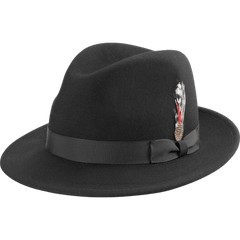 Black Fedora Hat