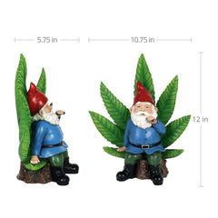 Good Time Ganja Throne LED Gnome