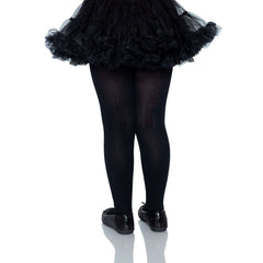 Black Opaque Kids Tights