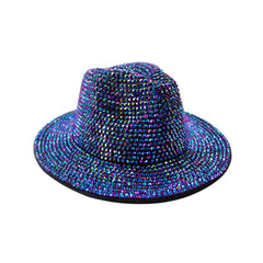 Rhinestone Fedora Hat