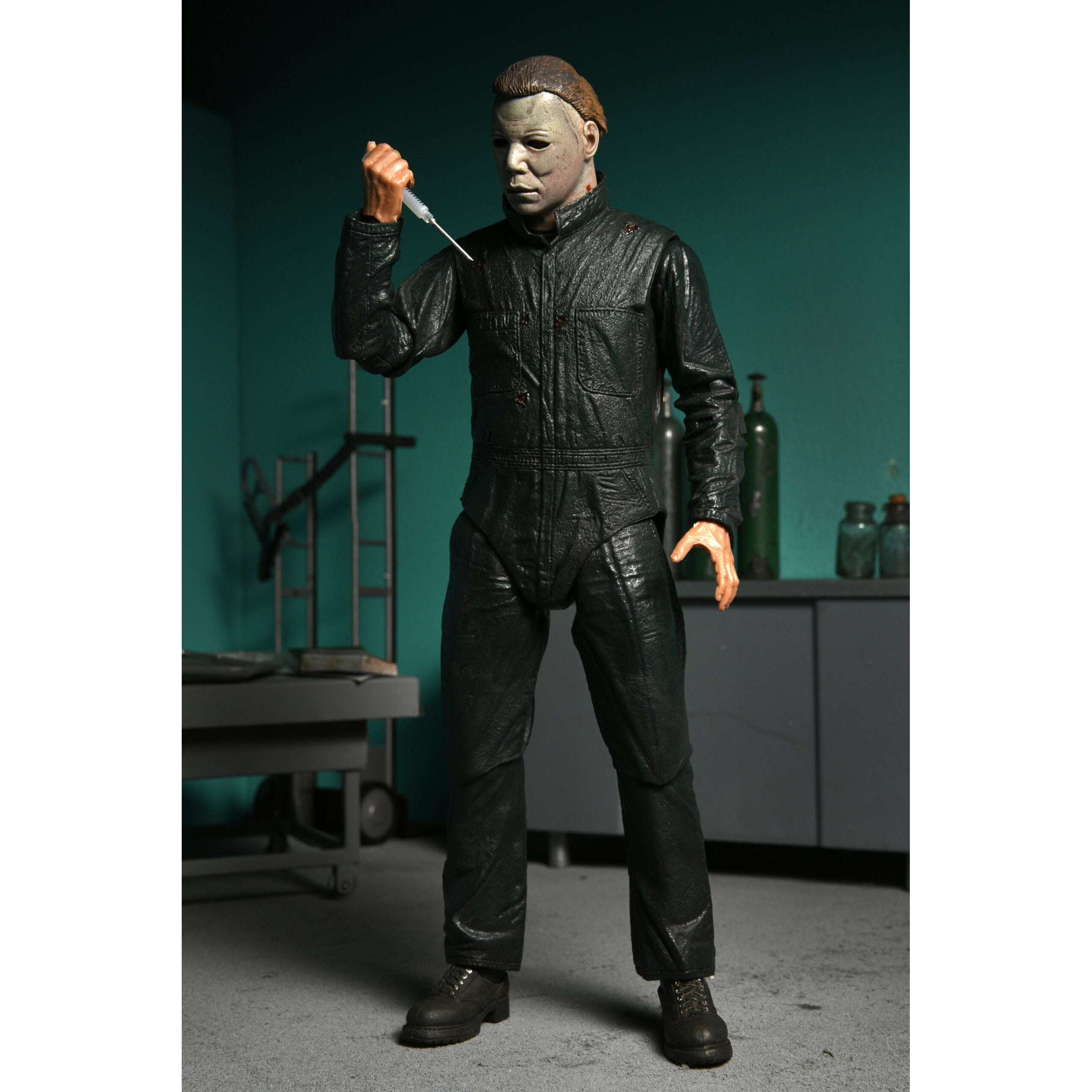 Halloween 2: 7″ Scale Ultimate Michael Myers & Dr. Loomis Collectible Action Figure 2 Pack