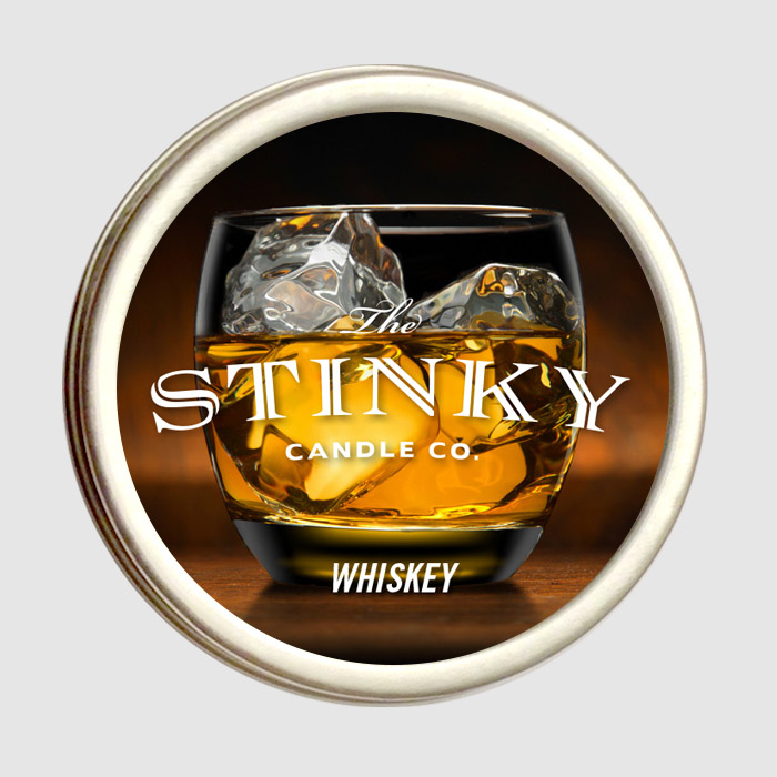 Whiskey Scented Candle