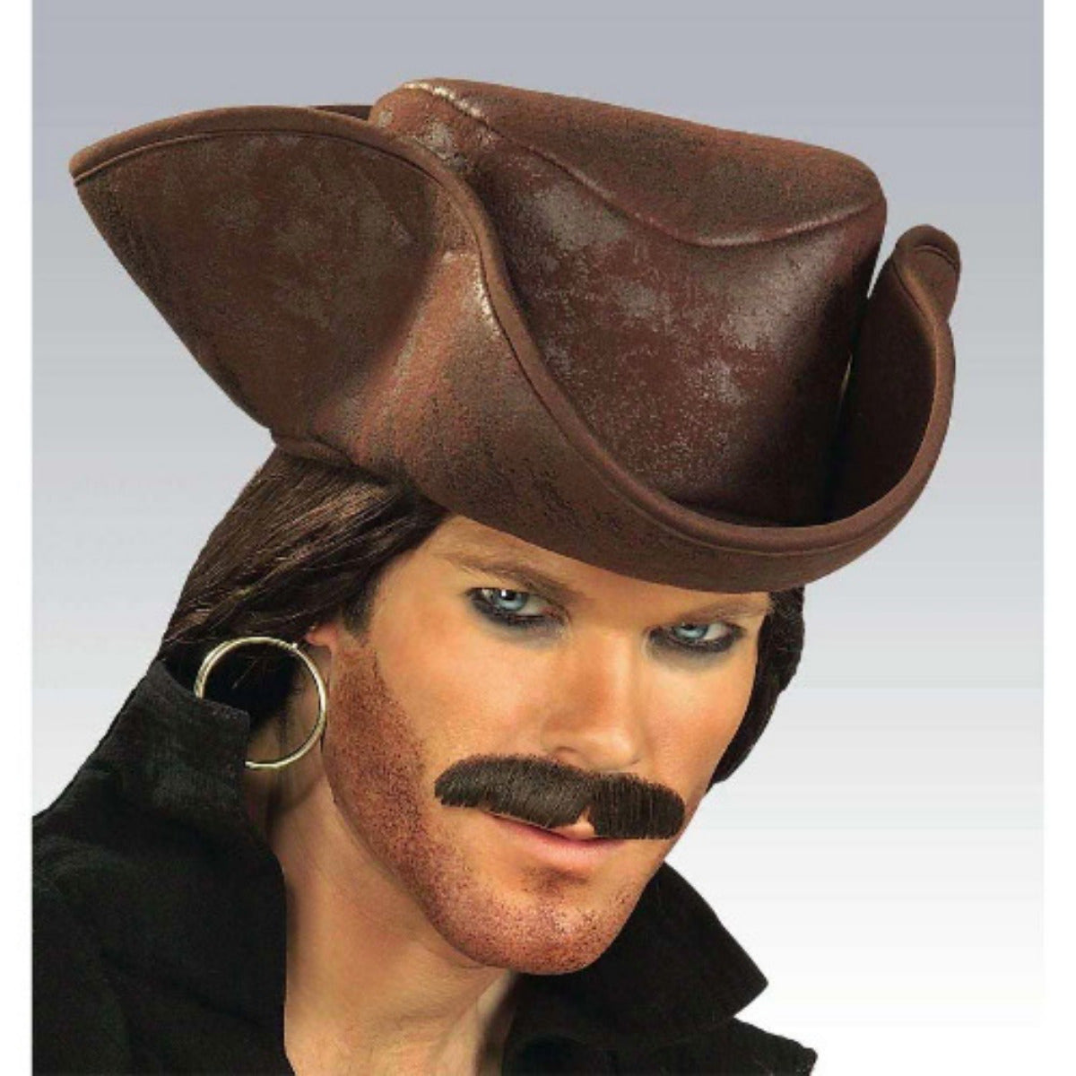 Brown Caribbean Pirate Hat