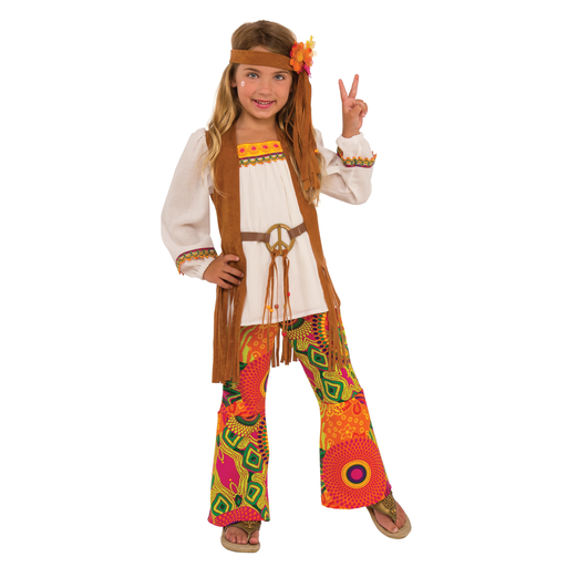 1970s Classic Flower Power Child Costume