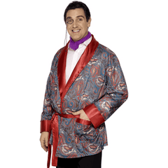 Paisley Smoking Jacket Adult Costume