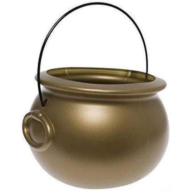 8” Gold Cauldron