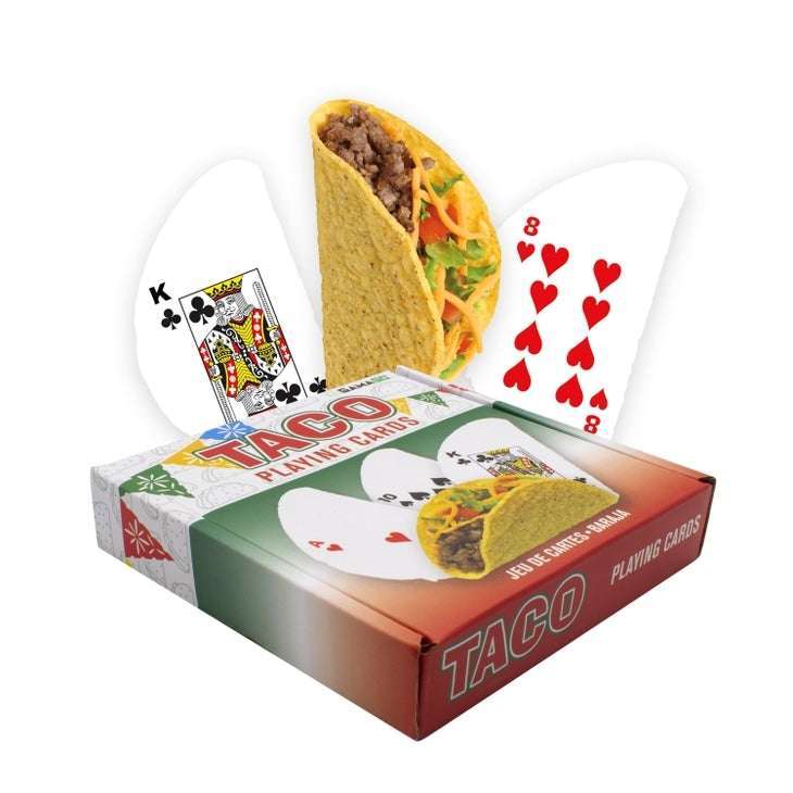 Taco Shaped Playing Cards