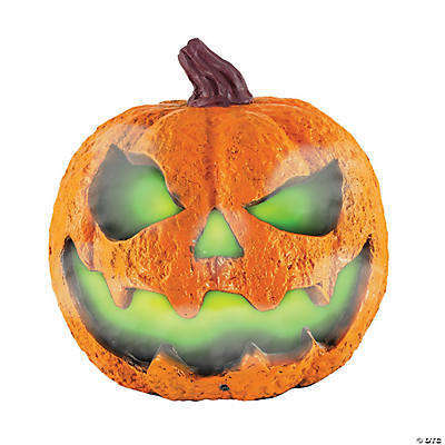 Misting Pumpkin Halloween Decoration