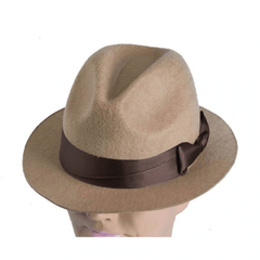 Tan Fedora