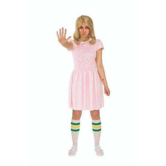 Stranger Things Eleven Dress Adult Costume