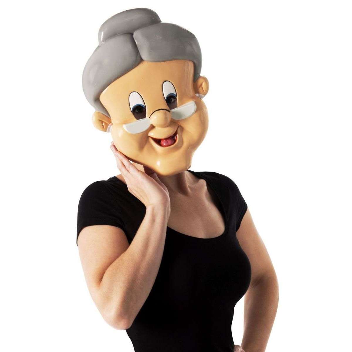 Looney Tunes Granny Adult Half Mask