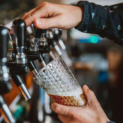 Poppin' Pint Solid Bubble Wrap Pint Glass