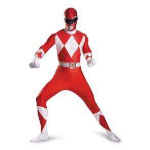 Deluxe Power Rangers Red Ranger Teen Costume