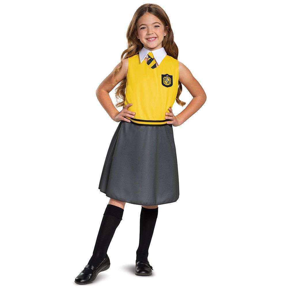 Classic Harry Potter Hufflepuff Dress Kids Costume