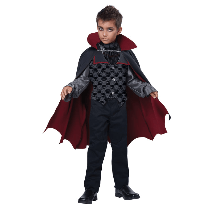 Deluxe Count Bloodfiend Vampire Kids Costume