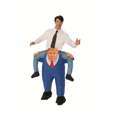 Inflatable Trump Presidential Piggyback Adult Costume