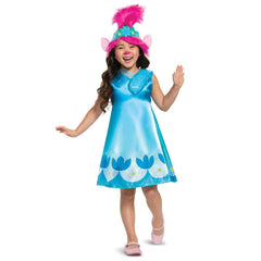 Deluxe Trolls World Tour Poppy Kids Costume